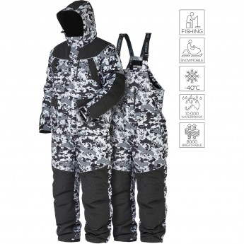 Костюм зимний NORFIN EXPLORER 2 CAMO 05 р.XXL Костюм зимний NORFIN EXPLORER 2 CAMO 05 р.XXL